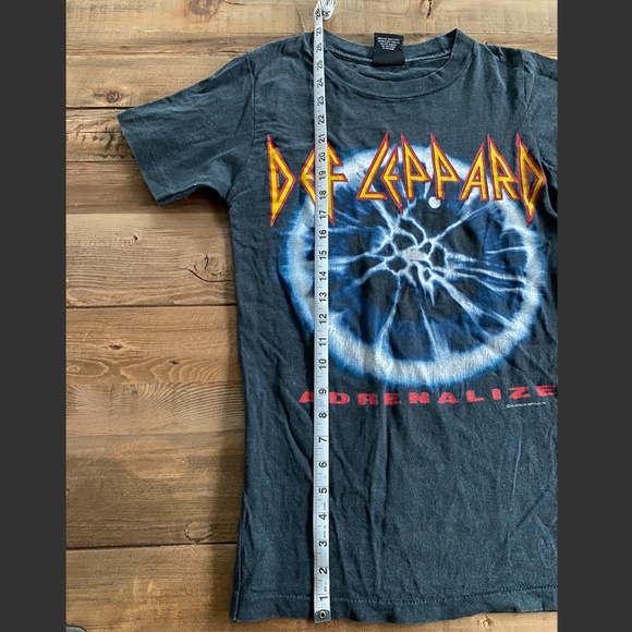 vintage def leppard band tour t shirt '92 - Picture 7 of 7